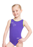 Ervy Butterfly Leotard (Orchid and Kiwi)