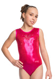 Ervy Tornada Leotard (Pomegranate and Fuchsia)