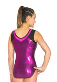 Ervy Janina Leotard (Aubergine, Party Pink and Black)