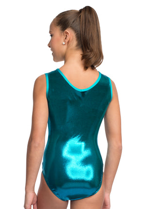 Ervy Kalliopa Leotard (Petrol and Emerald)