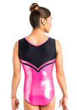 Ervy Sakura Leotard (Neon Pink and Black)
