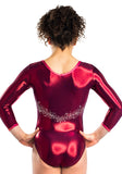 Ervy Charisma Long Sleeved Leotard (Bordeaux)