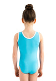 Ervy Cherie Leotard (Light Blue and White)