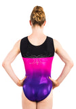 Ervy Delia Leotard (Pink, Violet and Black)