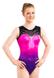 Ervy Delia Leotard (Pink, Violet and Black)