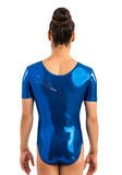 Ervy Denaria Short Sleeved Leotard (Royal Blue)