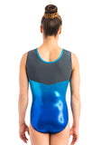 Ervy Ivena Leotard (Caribbean Blue, Marine Blue and Graphite)