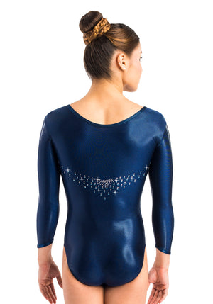 Ervy Ibenia 3/4 Sleeved Leotard (Ink)