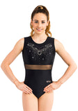 Ervy Quirina Leotard (Black)