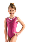 Ervy Nau Leotard (Pink and White)