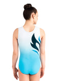 Ervy Enya Leotard (Pale Blue and White Ombre)