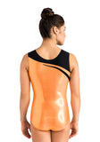 Ervy Effie Leotard (Orange and Black)