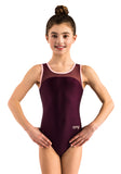 Ervy Margaux Leotard (Dark Amethyst and Rose)