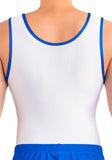 Ervy Ingo Leotard (White and Blue).