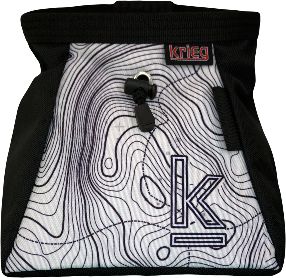 Krieg Chalk Bucket (White Map) Elite Gymnastics