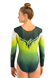 Ervy Dyla Long Sleeved Leotard (Kiwi Dyla Print)