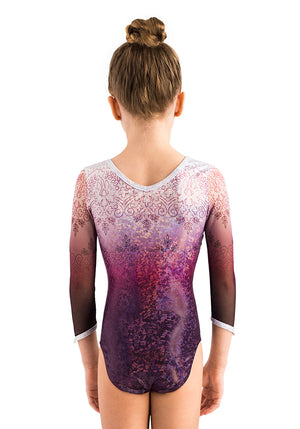Ervy Ilka 3/4 Sleeved Leotard (Multicoloured Ilka Print)
