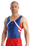 Ervy Brian Leotard (Blue, White and Red)