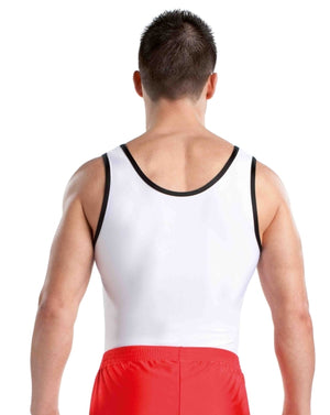 Ervy Jason Leotard (White, Black and Red)
