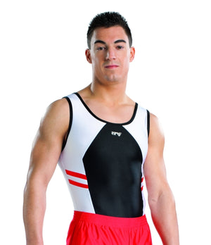 Ervy Jason Leotard (White, Black and Red)
