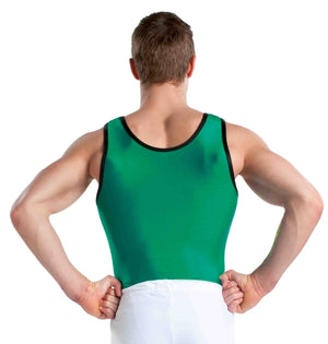 Ervy Tyler Leotard (Black and Green)