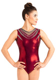 Ervy Nau Leotard (Bordeaux and Graphite)