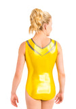 Ervy Nau Leotard (Yellow and Graphite)