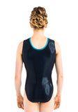 Ervy Sheila Leotard (Ink, Caribbean Blue and Marine Blue)