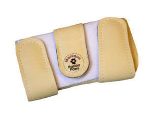 Panda Paws Faux Leather Wrist Supports
