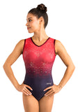 Ervy Ilka Leotard (Bordeaux, Black & Red Ilka Print)