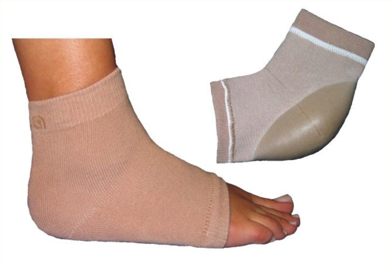 IWA 2900 Short Compression Sleeve Gymnastic Socks - Plantar Fasciitis,  Achilles Tendonitis, Heel Pain, Ankle Support - Elite Gymnastics
