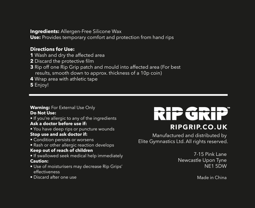 Rip Grip Hand Rip Protection Gymnastic Hand Grips