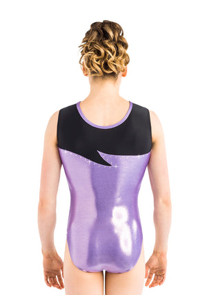 Ervy Mira Leotard (Lilac and Black)