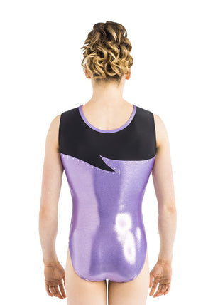 Ervy Mira Leotard (Lilac and Black)