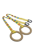 Gymnastics Rings with Adjustable Straps - Tumbl Trak