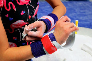 US Glove RKO Gymnastic Handguards for Uneven Bars (Velcro)